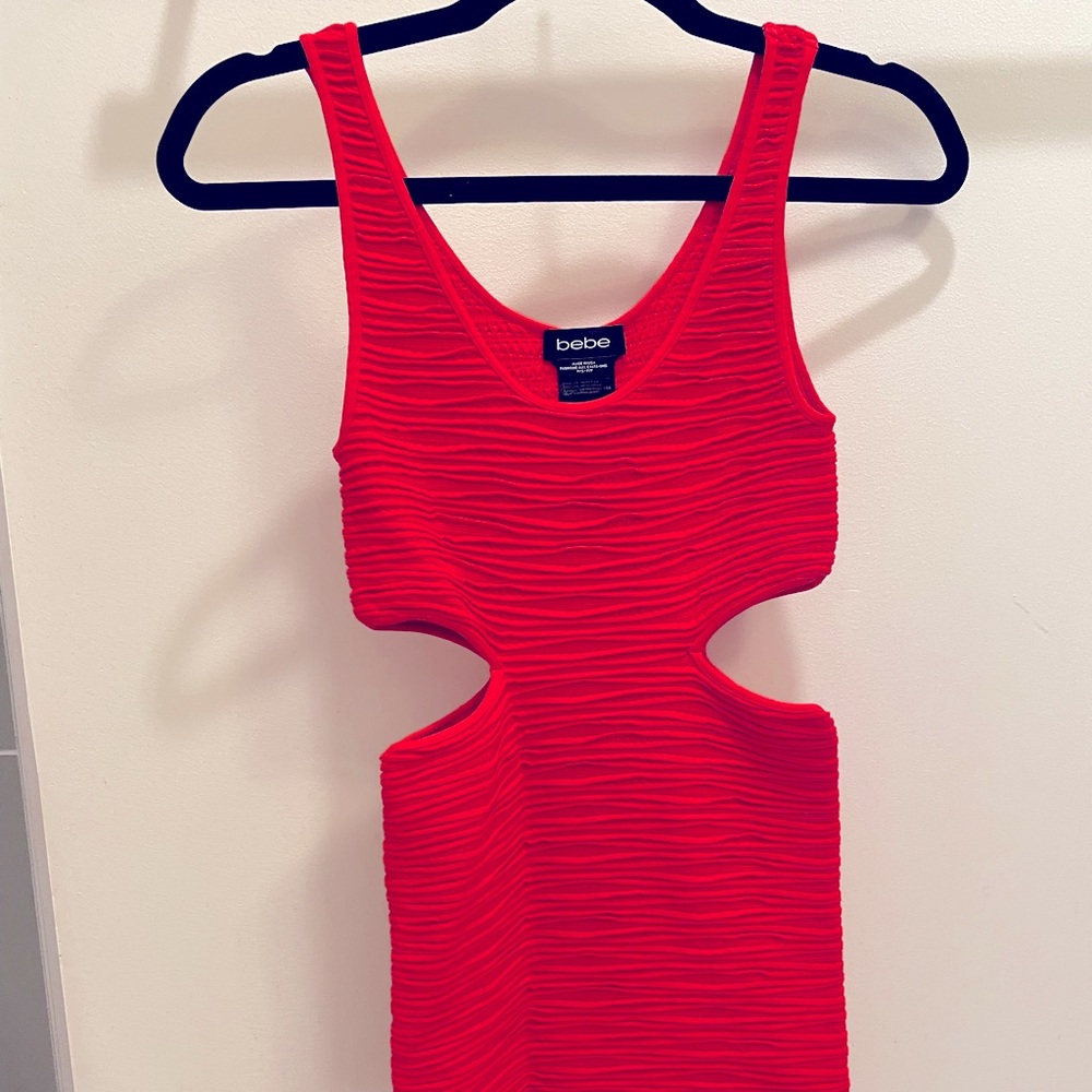 Bebe Red Dress